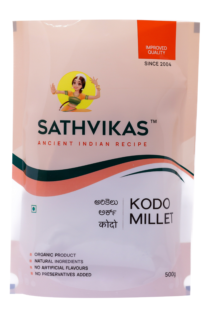 Sathvikas Arikalu / Kodo Millet (500 grams) Pack Of 1.